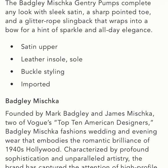 Badgley Mischka Light Blue Slingback Heels - Picture 3 of 9